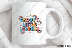 Groovy Little Learner | Back to School Sublimation Design Product Image 4