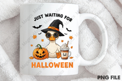 Halloween Fall Goose Just Waiting for Product Image 4