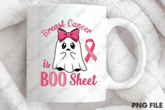 Breast Cancer is Boo Sheet PNG Halloween Product Image 4