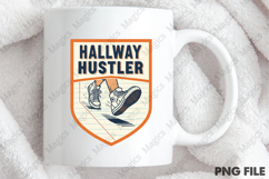 Hallway Hustler Png, Back To School Sublimation Product Image 4