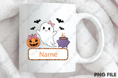 Personalized Kid Name Halloween Png Product Image 4