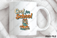 Cool for School Png, Back To School Sublimation Product Image 4