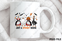 Goose Halloween PNG, Just a Spooky Goose Product Image 4