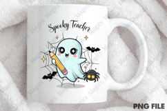 Spooky Teacher Png, Halloween Png Product Image 4