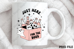 Just Here for the Boos, Halloween PNG Product Image 4