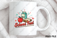 School Fuel Png, Back To School Sublimation Product Image 4