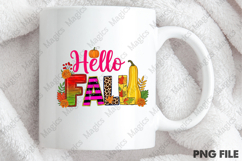 Hello Fall Sublimation PNG Product Image 4