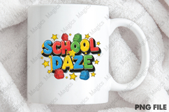 School Daze PNG - Teacher Sublimation Design Product Image 4