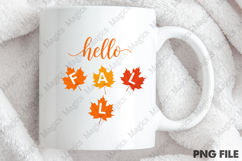 Hello Fall Png Sublimation Design Product Image 4