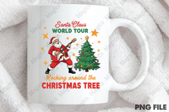 Vintage Christmas Png Santa Sublimation Product Image 3