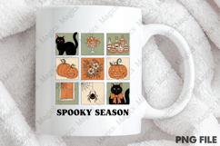 Spooky Season Png, Retro Halloween Png Product Image 4