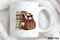 Backpack Boss Png, Back To School Sublimation Product Image 4