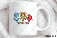 Cafeteria Crew Png, Back To School Sublimation Product Image 4
