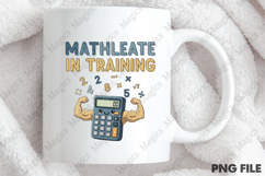 Mathlete in Training Png, Back To School Sublimation Product Image 4