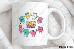 Back to School Squad PNG - Teacher Sublimation Design Product Image 4