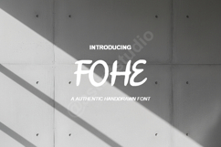 Fohe - Sophisticated Modern Serif Typeface Product Image 1