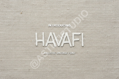 Havafi - Modern Luxury Serif Typeface Product Image 1