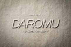 Daromu - Sophisticated Modern Serif Font Product Image 1