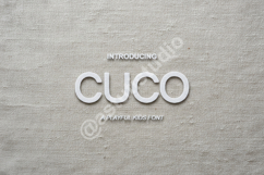 Cuco - A Sophisticated &amp; Modern Geometric Sans Serif Product Image 1
