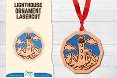 Lighthouse Ornament Lasercut BUNDLES Product Image 2