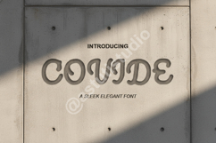 Covide | Elegant Modern Serif Typeface Product Image 1