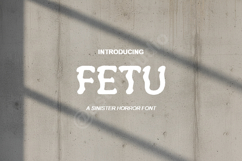 Fetu - Modern Minimalist Sans Serif Typeface Product Image 2