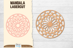 Mandala Round Lasercut BUNDLES Product Image 2