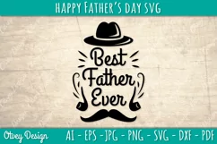 Happy Father's Day SVG | Happy Father's Day Cricut File Product Image 2