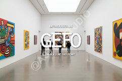 Gefo - Modern Geometric Sans-Serif Typeface Product Image 1