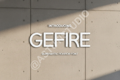 Gefire - Modern Elegant Serif Typeface Product Image 1