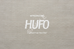 Hufo - Sleek Modern Sans Serif Typeface Product Image 1