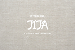 Jija - Modern Minimalist Sans Serif Typeface Product Image 1