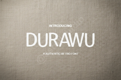 Durawu - Sophisticated Modern Serif Typeface Product Image 1