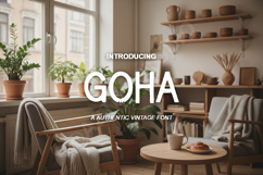 Goha - Elegant Modern Serif Typeface Product Image 1