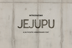 Jejupu - Modern Minimalist Sans Serif Font Product Image 1
