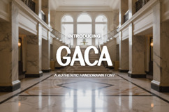 Gaca | Sophisticated Modern Sans Serif Typeface Product Image 1