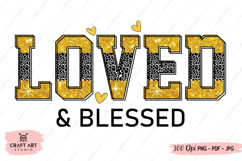 Loved Sublimation PNG - Valentine PNG T Shirt PNG Product Image 2