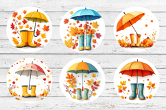 Autumn Car Coaster Bundle. Car Coaster Sublimation Bundle Product Image 2