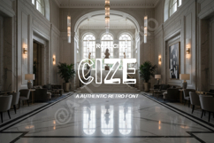 Cize - Modern Minimalist Sans Serif Typeface Product Image 1