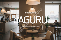 Jaguru | Modern Bold Display Serif Product Image 1