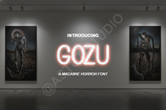 Gozu | Bold Modern Sans Serif Typeface Product Image 1