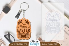 Happy Easter Keychain Lasercut BUNDLES 12 DESIGNS Product Image 2
