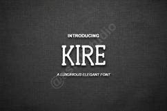 Kire - Elegant Modern Serif Typeface Product Image 4