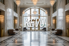 Kevu - Modern Minimalist Sans Serif Font Product Image 8