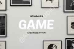 Game - Modern Bold Sporty Display Typeface Product Image 1