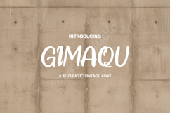 Gimaqu - Modern Luxury Display Serif Product Image 1