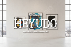Heyudo - Modern &amp; Playful Display Typeface Product Image 1