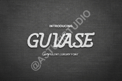 Guvase - Modern &amp; Minimalist Sans Serif Font Product Image 1