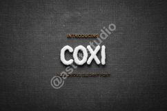Coxi - Modern Geometric Sans Serif Font Product Image 1