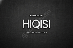 Hiqisi - Elegant Modern Serif Typeface Product Image 1